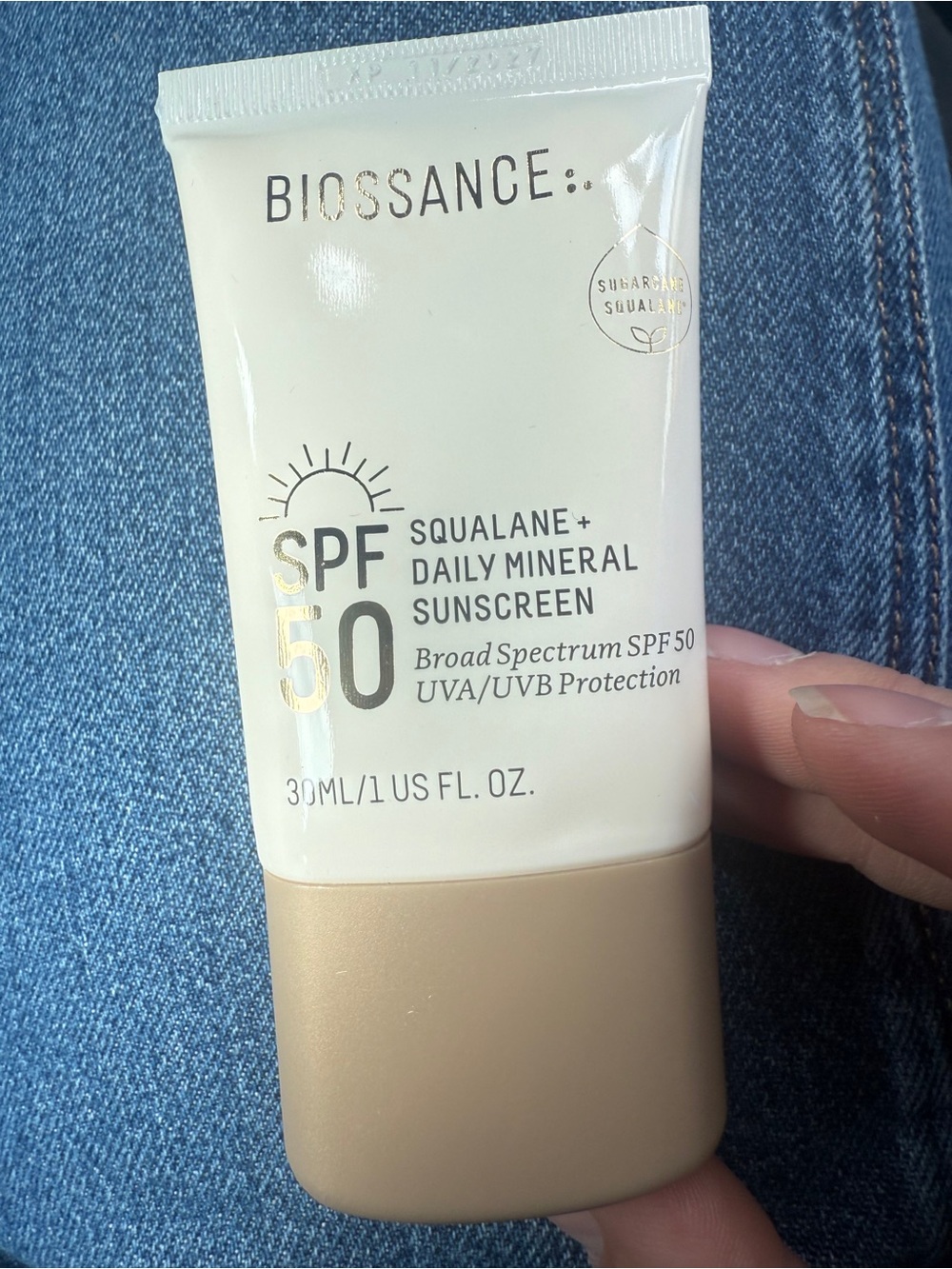 💛 2/$25 Biossance Squalane + Daily Mineral Sunscreen SFP 50